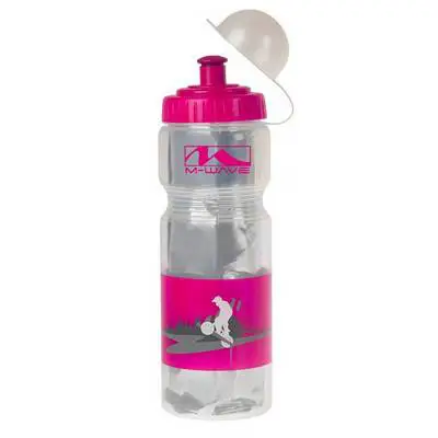 Bicikl BIDON M WAVE TERMO 400ML/400ml transparentno pink