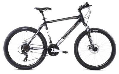 Muški bicikl CAPRIOLO OXYGEN 26'/18D crno-b/22' sivi