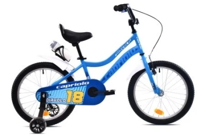 Dečiji bicikl CAPRIOLO DIAVOLO KID 18'HT B/Y/18' plavi