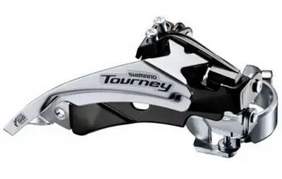 Bicikl Menjač prednji Shimano TOURNEY FD-TY510-TS6 MTB Triple 6/7 a